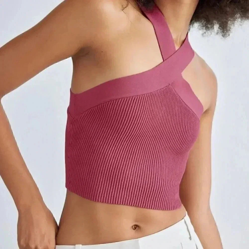 Babaton sculpt knit criss cross S